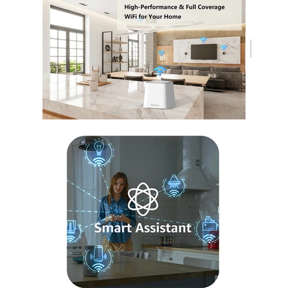 NEW Meshforce Mesh WiFi System M3 (2023 Model) FREE Gift - Picture 4 of 13